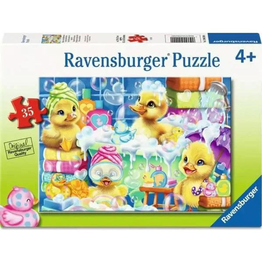 PUZZLE 35PC SCRUB A DUB DUCKIES