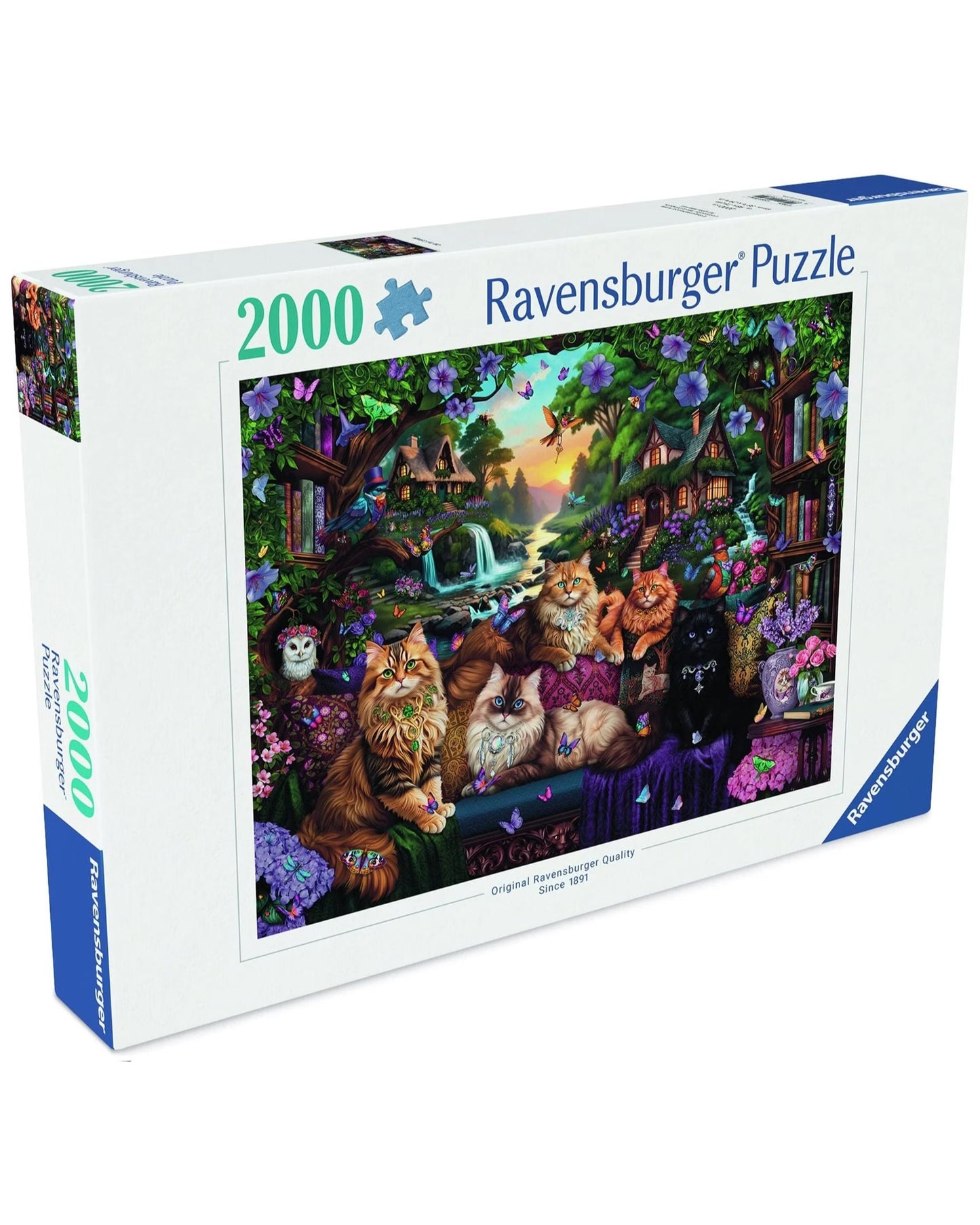 PUZZLE 2000PC CAT TAIL COTTAGE
