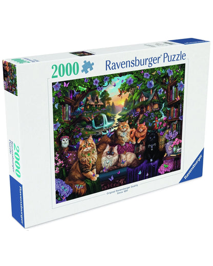 PUZZLE 2000PC CAT TAIL COTTAGE