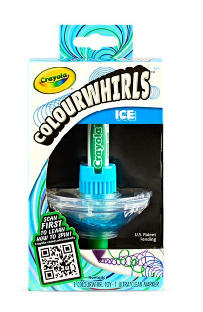 CRAYOLA COLOURWHIRLS ICE 1PK
