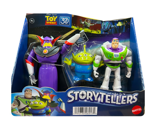 DISNEY PIXAR STORYTELLERS 3PK AST