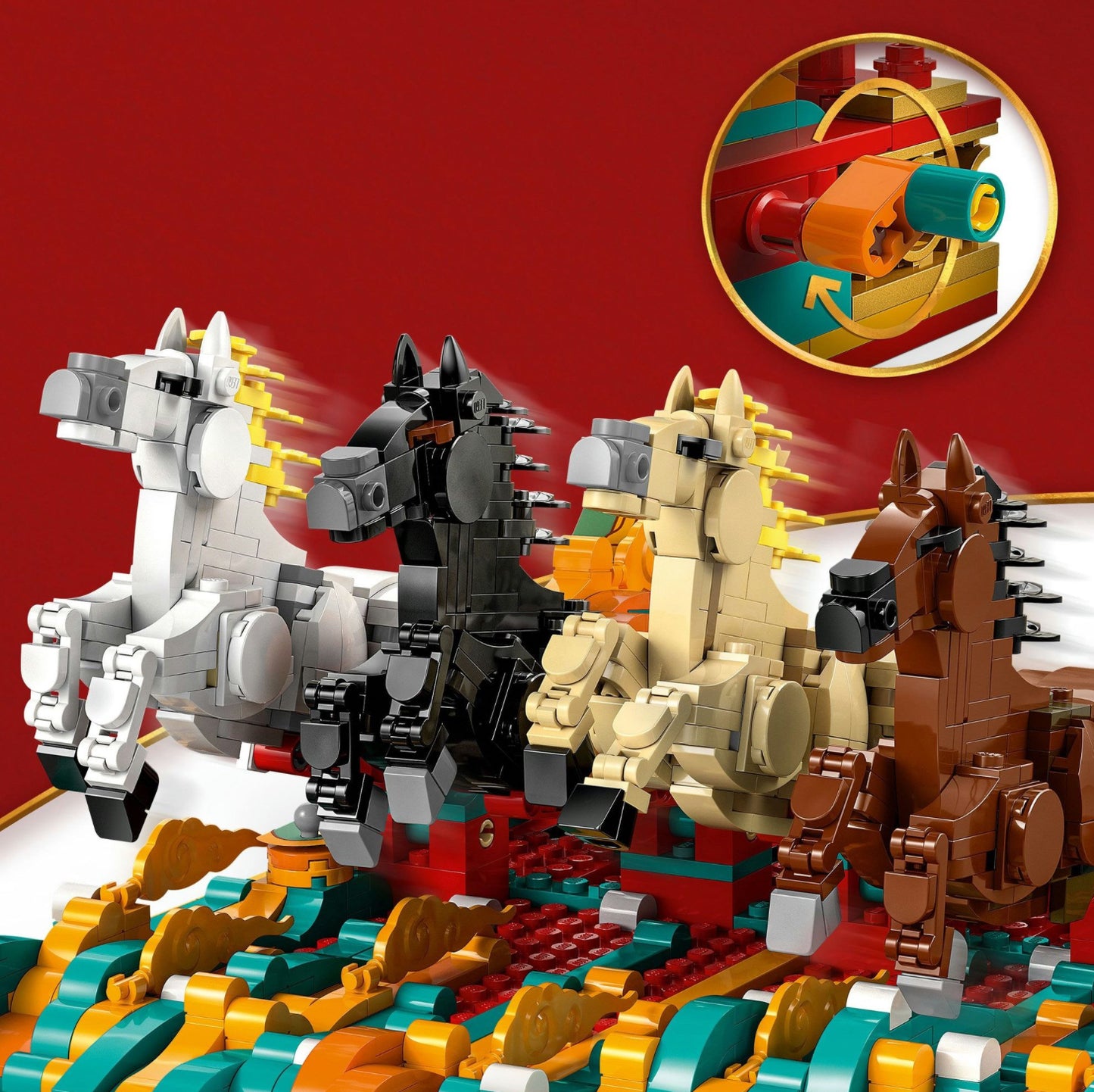 LEGO 80119 CHINESE GALLOPING HORSE CANVA
