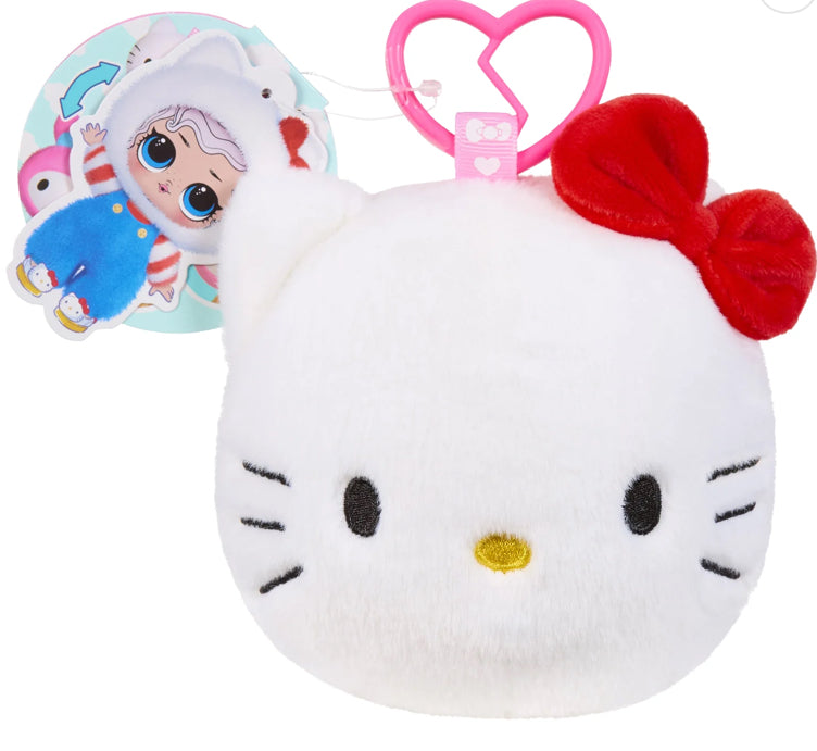 LOL SUR HELLO KITTY REVERSIBLE PLUSH AST