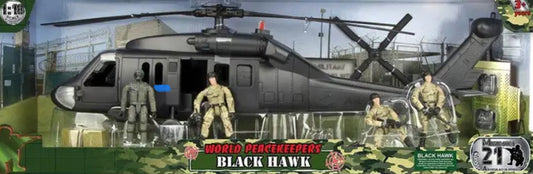 World Peace 1:18 Black Hawk Helicopter