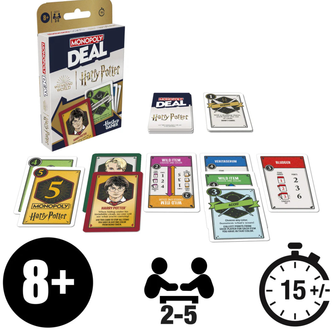 GAME MONOPOLY DEAL HARRY POTTER