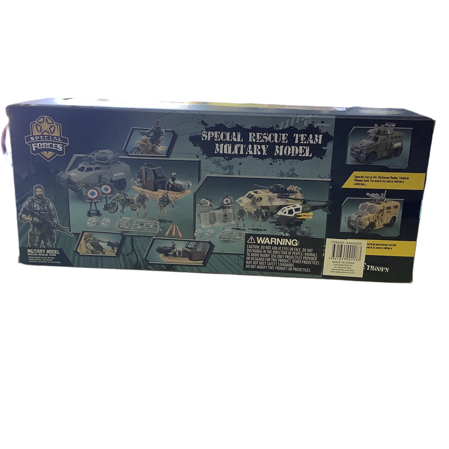 MILITARY FIGURES & VEHICLES PLAYSET SML