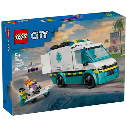 LEGO 60451 CITY EMERGENCY AMBULANCE