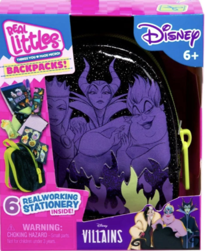 REAL LITTLES S7 DISNEY BACKPACKS AST