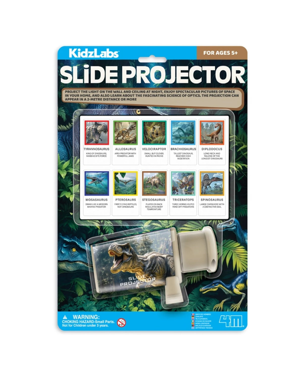 4M KIDZLABS SLIDE PROJECTOR DINO