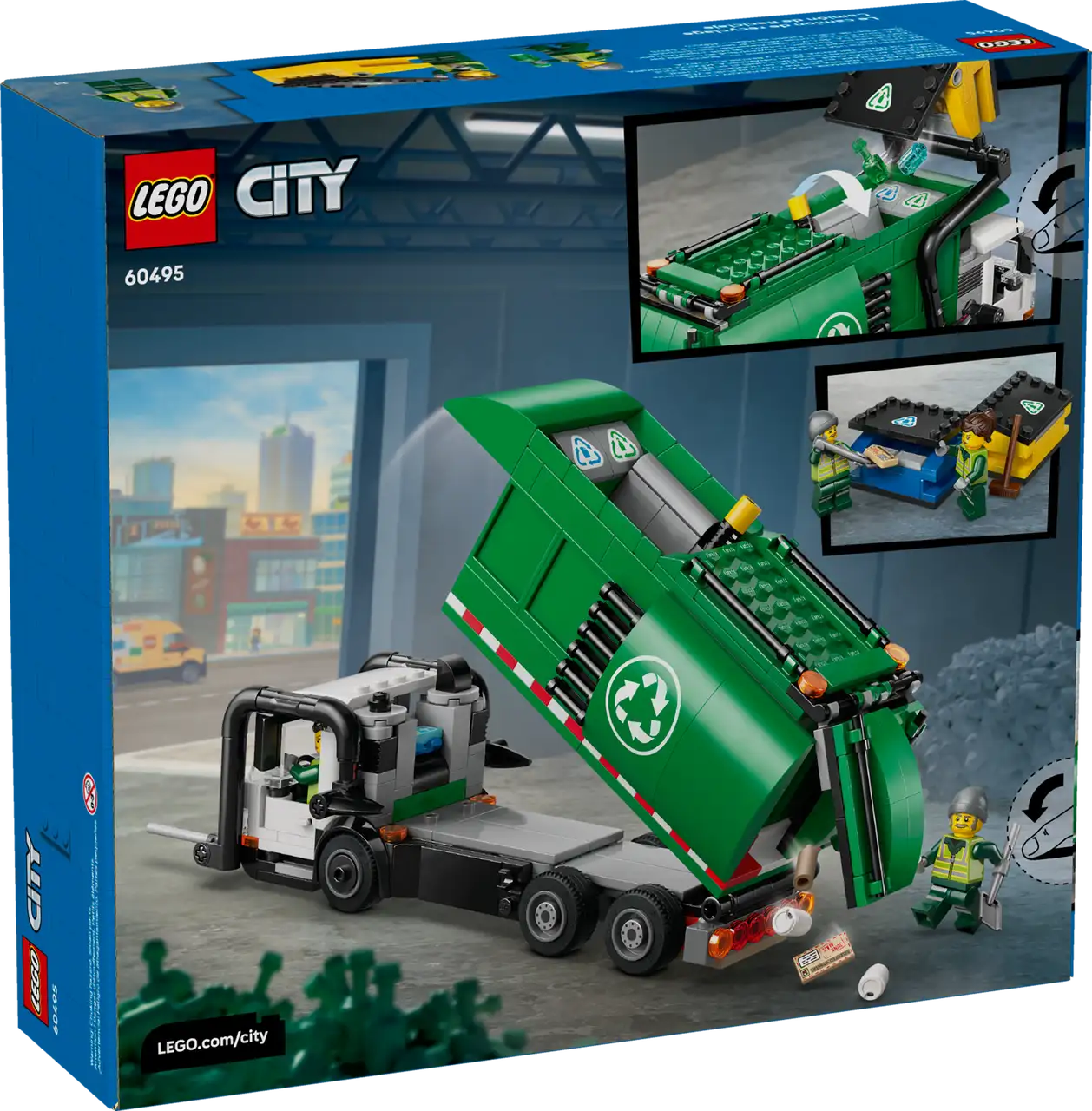 LEGO 60495 CITY RECYCLING TRUCK