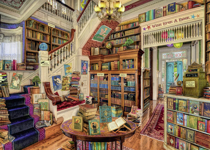 PUZZLE 1000PC THE FANTASY BOOKSHOP
