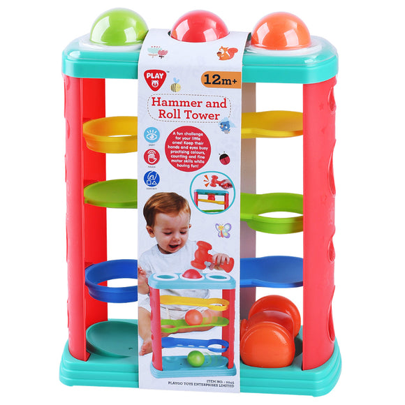 PLAYGO HAMMER & ROLL TOWER