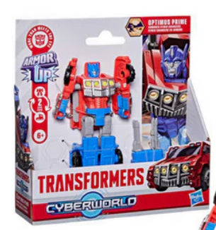TRA CYBERWORLD ARMOURED  CHANGE OPTIMUS
