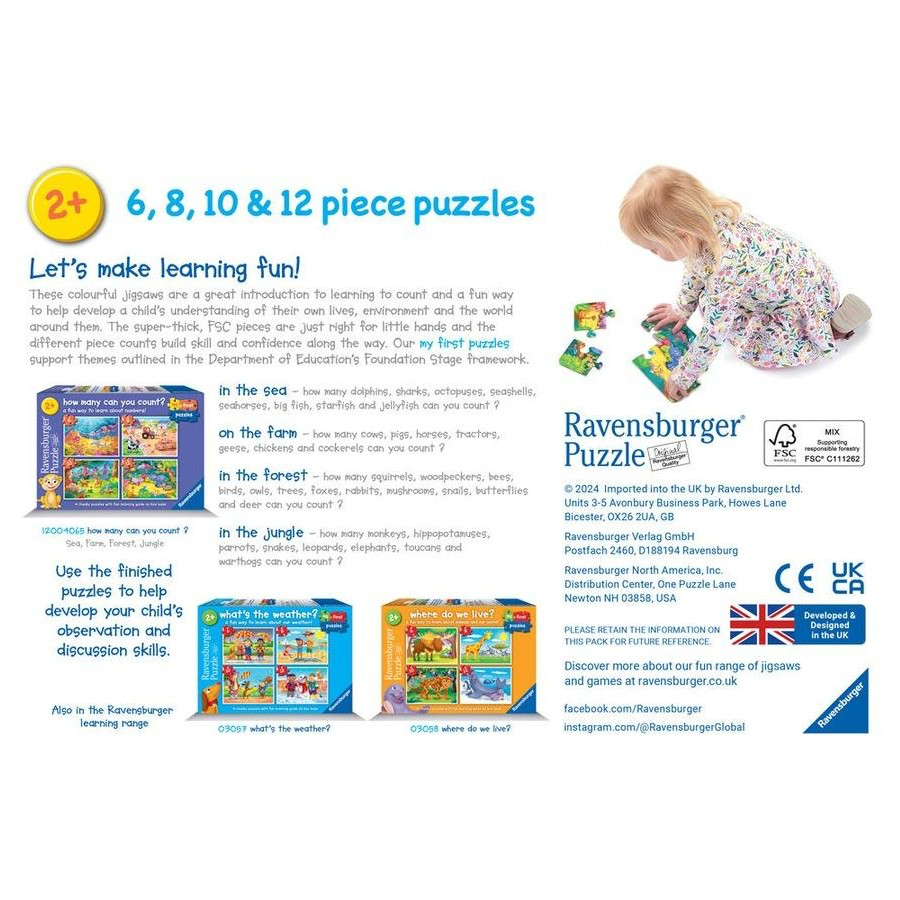 PUZZLE MY FIRST PUZZLE HOW MANY COUNT