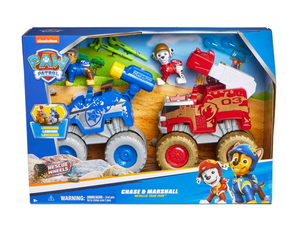 PAW PATROL RESCUE WHEELS 2 PK CHASE/MARS