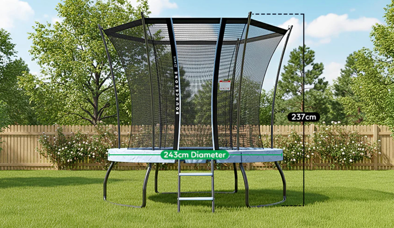 TRAMPOLINE BOUNCEZONE 8FT S