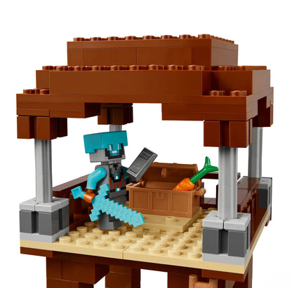 LEGO 21278 THE PILLAGER OUTPOST AND RAVA