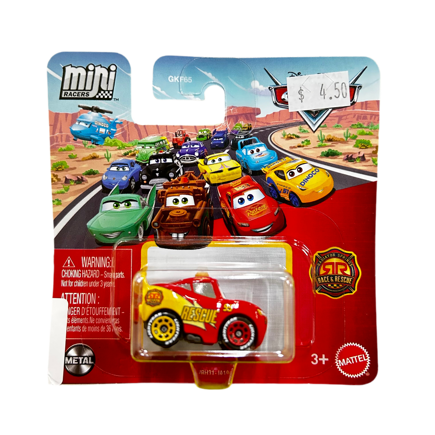 CARS MINI SINGLE BLISTER PK