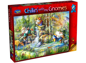 PUZZLE 1000PC CHILLIN GNOMIES