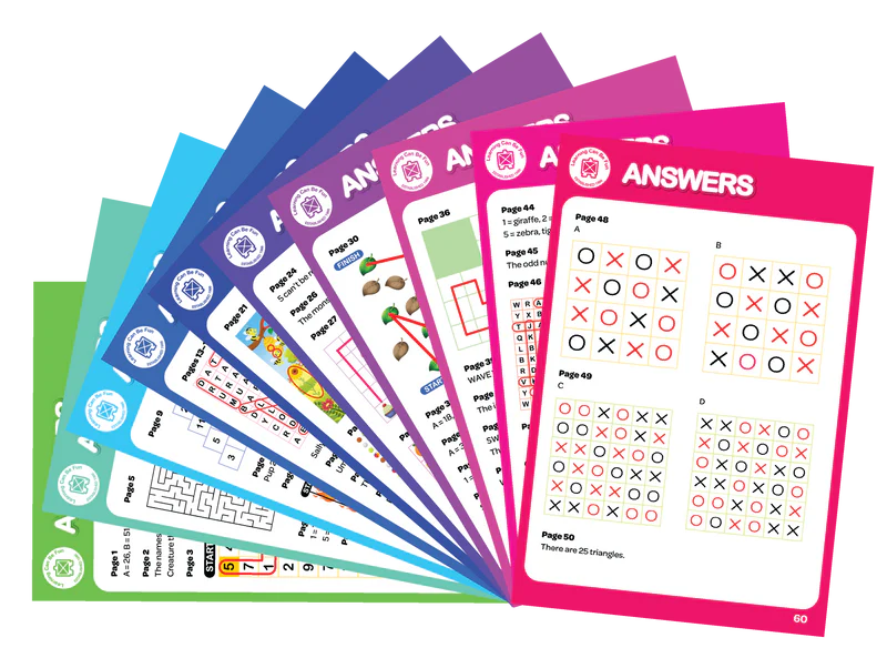 BRAIN TEASERS ACTIVITY PAD ON THE GO