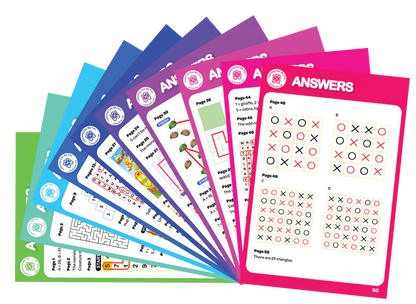 BRAIN TEASERS ACTIVITY PAD ON THE GO
