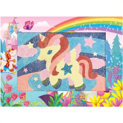 4M GLITTER SAND ART MY UNICORNS