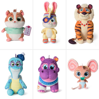 VIDA THE VET BASIC PLUSH 6INCH AST