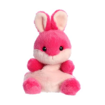 PLUSH PALM PALS PINK BUNNY