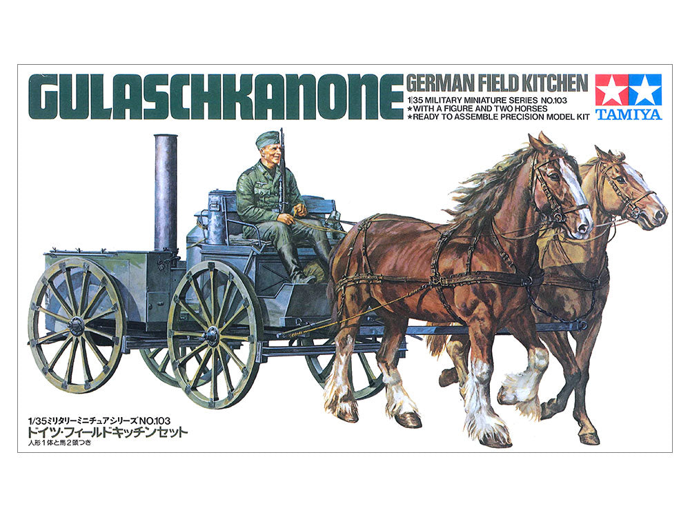 TAMIYA 1/35 GERMAN FIELD KITCHEN