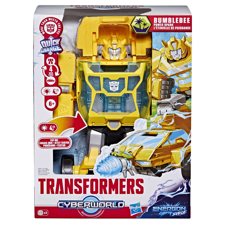 TRA CYBERWORLD POWER SPARK BUMBLEBEE