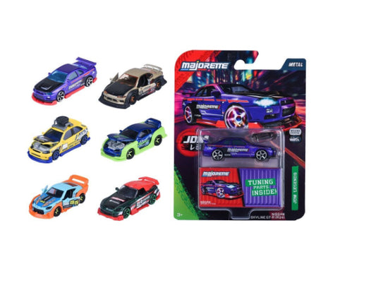 MAJORETTE JDM LEGENDS DLX CAR AST