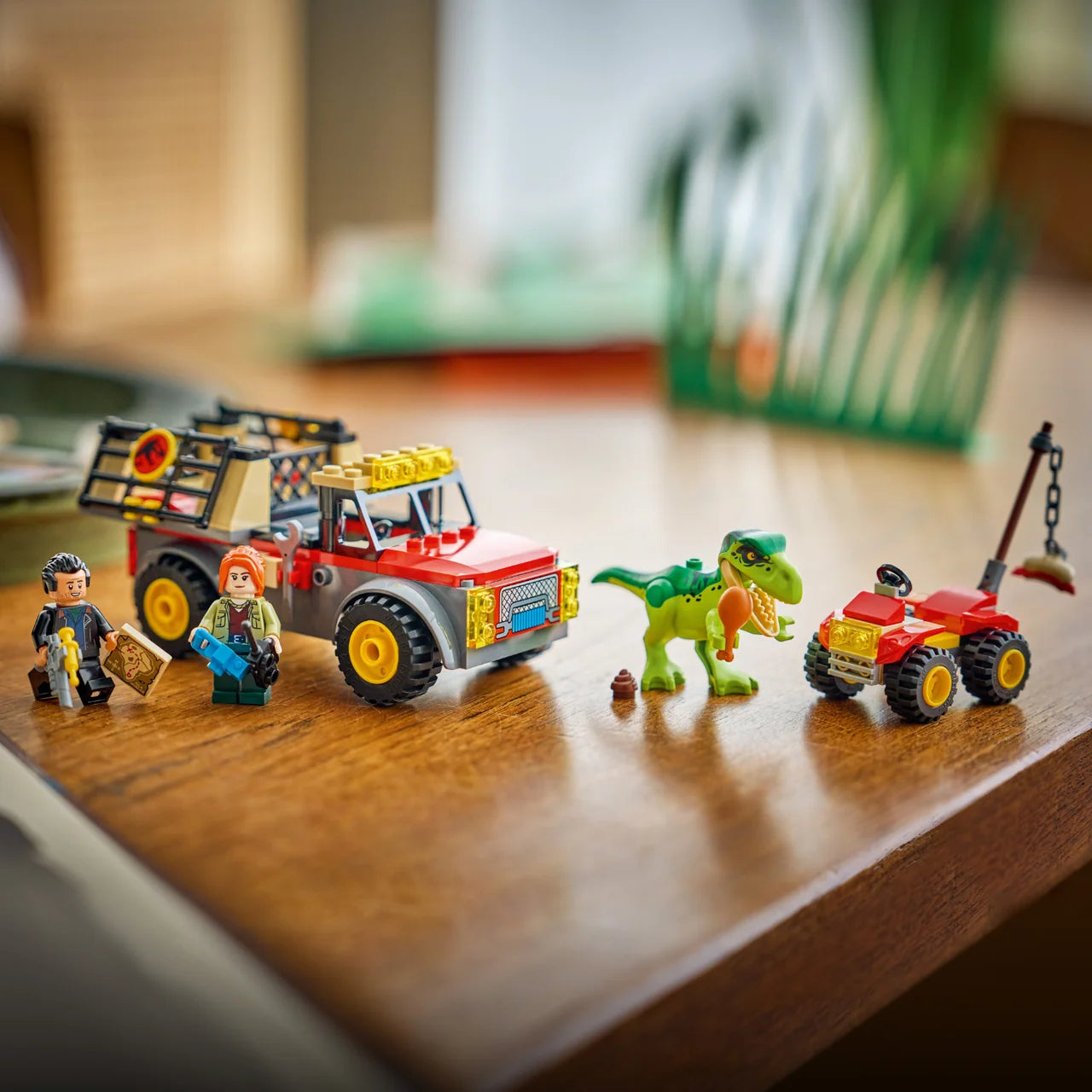 LEGO 77978 JW T REX TRANSPORT TRUCK