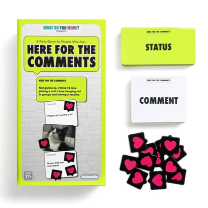 GAME WHAT DO YOU MEME HERE FOR COMMENTS