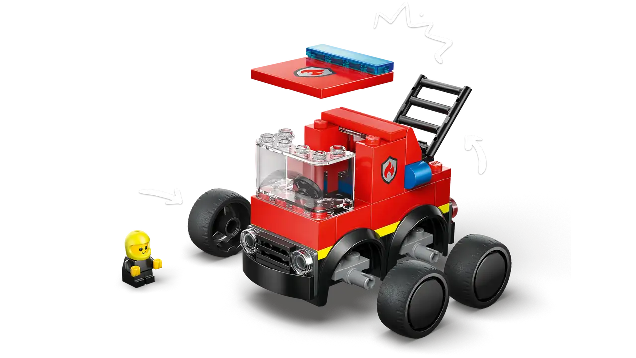 LEGO 60482 CITY RIDES FIRE TRUCK