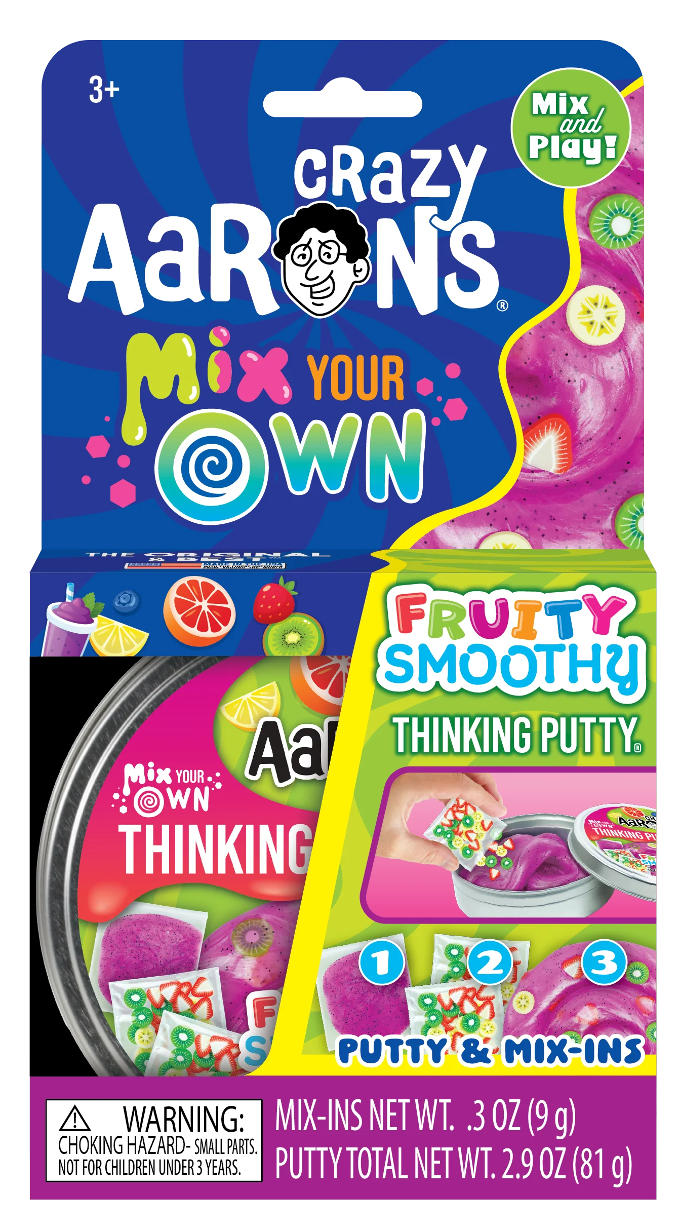 AARON'S PUTTY MIX IT FRUITY SMOOTHY