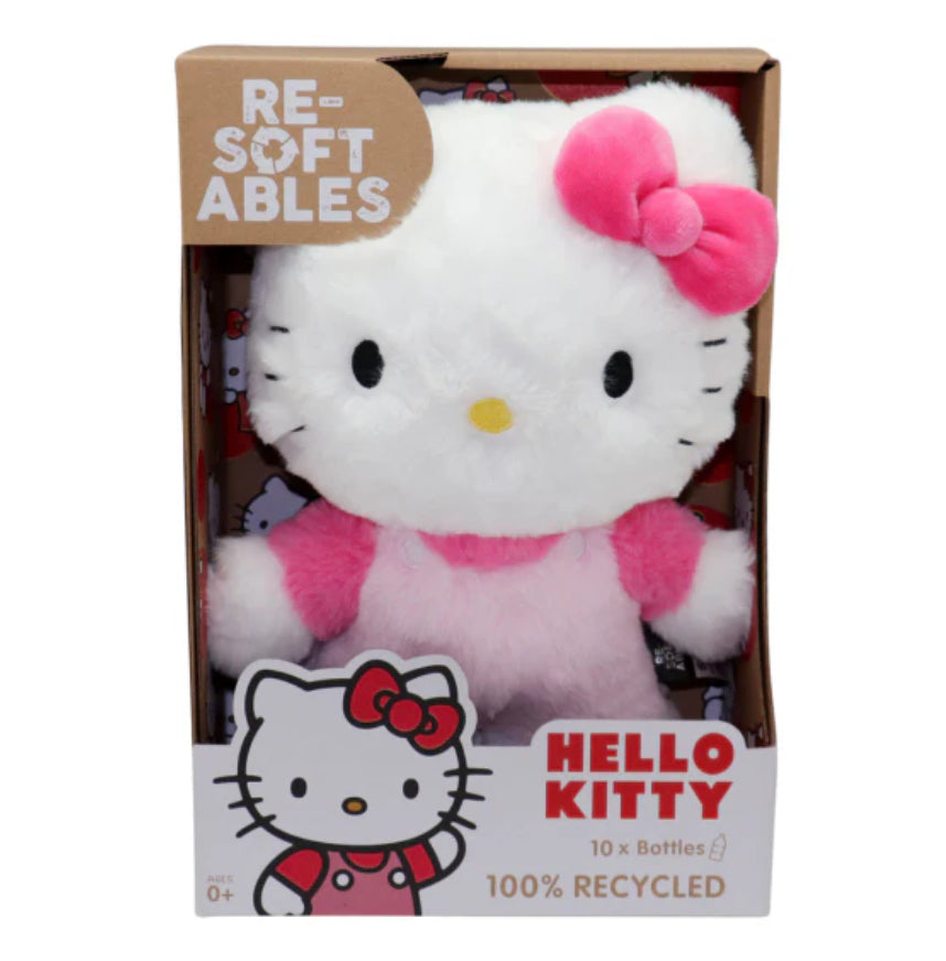RESOFTABLES HELLO KITTY 10" PLUSH