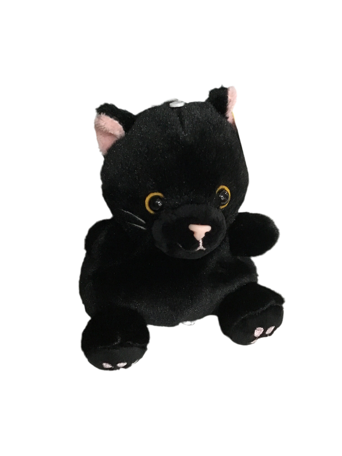 PLUSH PALM PALS TWILIGHT BLACK CAT