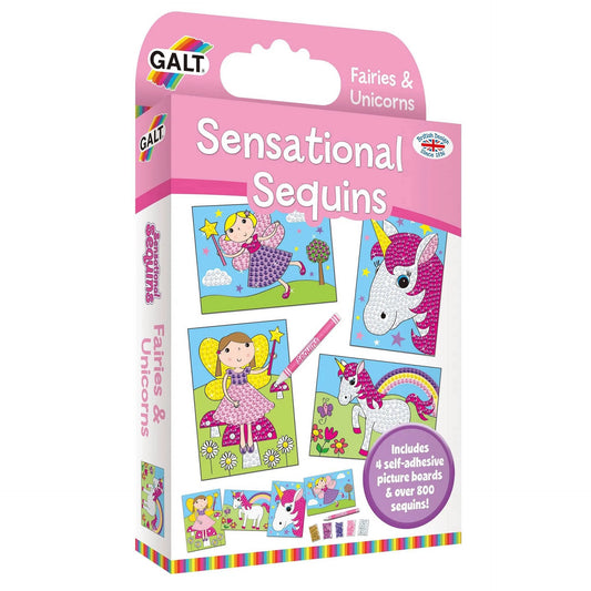 GALT SENSATIONAL SEQUINS UNICORN/FAIRY