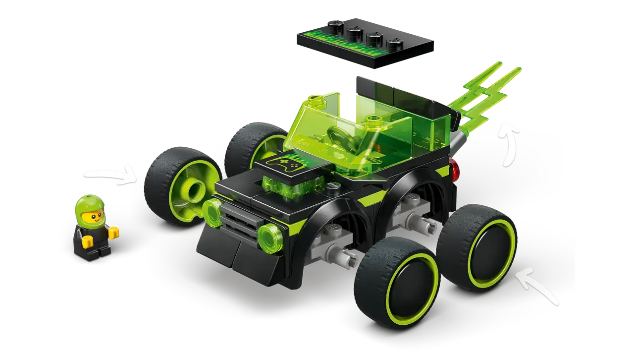 LEGO 60484 CITY RIDES GAMING RACE CAR