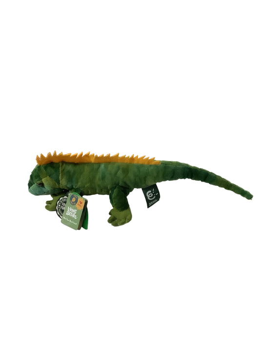 PLUSH LIVING NATURE IGUANA 36CM