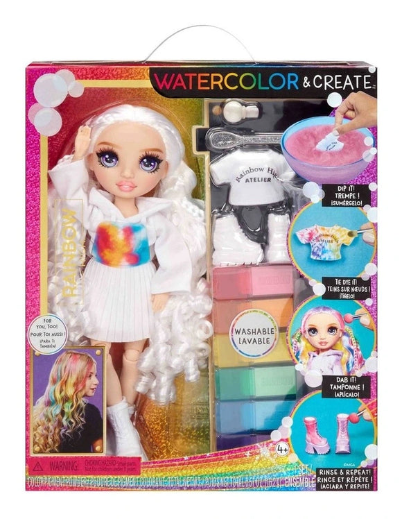 RAINBOW HIGH DOLL COLOR & CREATE PURPLE