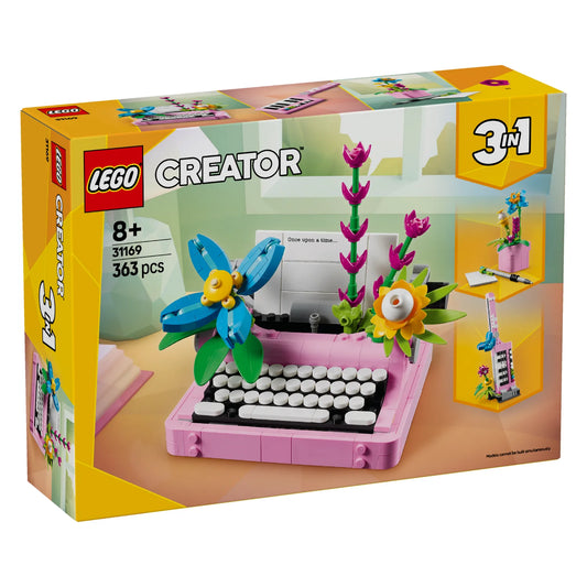 LEGO 31169 CREATOR TYPEWRITER W FLOWERS