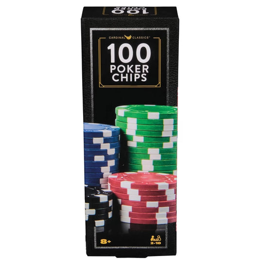 GAME CLASSIC 100PC POKER CHIPS