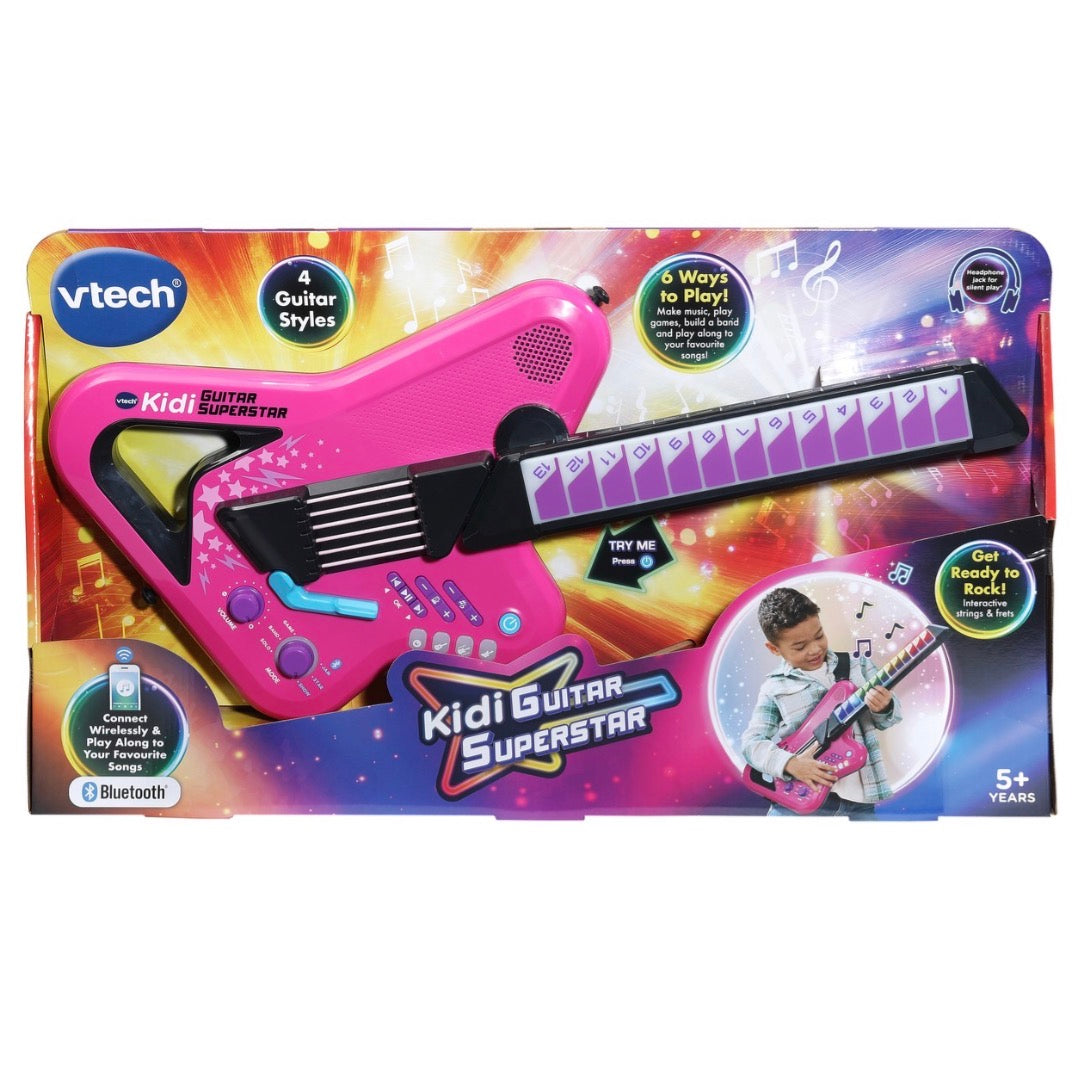 VTECH KIDI GUITAR SUPERSTAR PINK