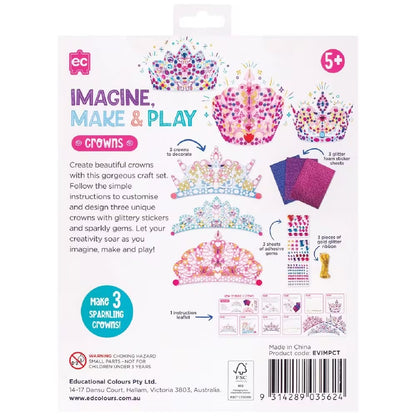 IMAGINE MAKE & PLAY CROWNS & TIARAS