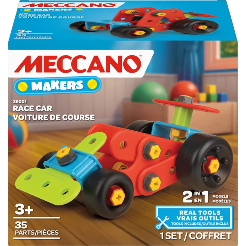 MECCANO MAKERS 2 IN 1 RACE CAR