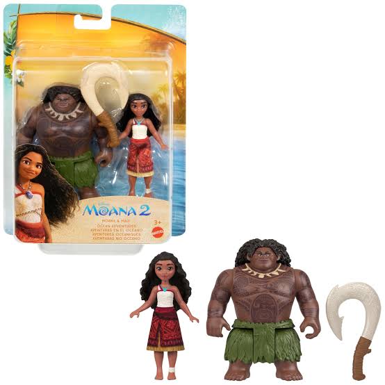 DISNEY MOANA 2 HERO & FRIEND SML DOLL PK