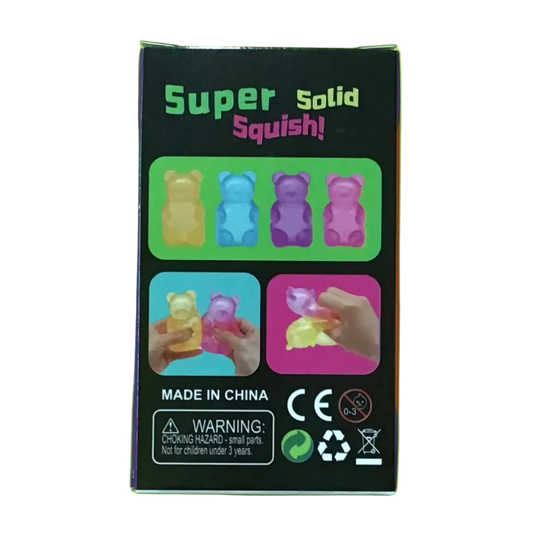 SQUISHY GUMMY BEAR AST