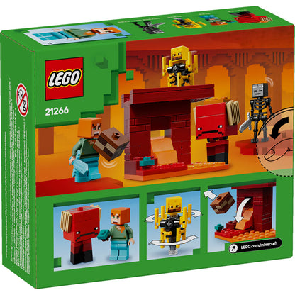 LEGO 21266 MINECRAFT NETHER LAVA BATTLE