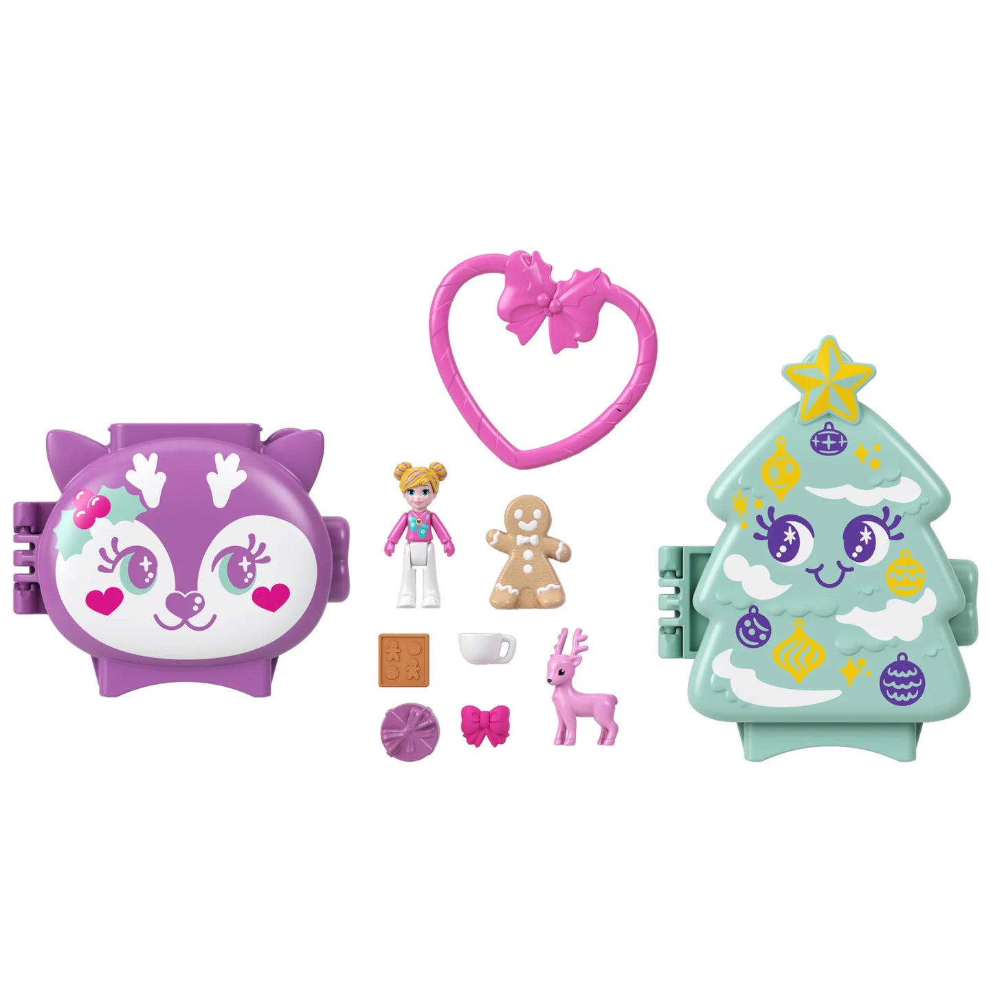 POLLY POCKET HOLIDAY CONNECTS COMPACT 2P
